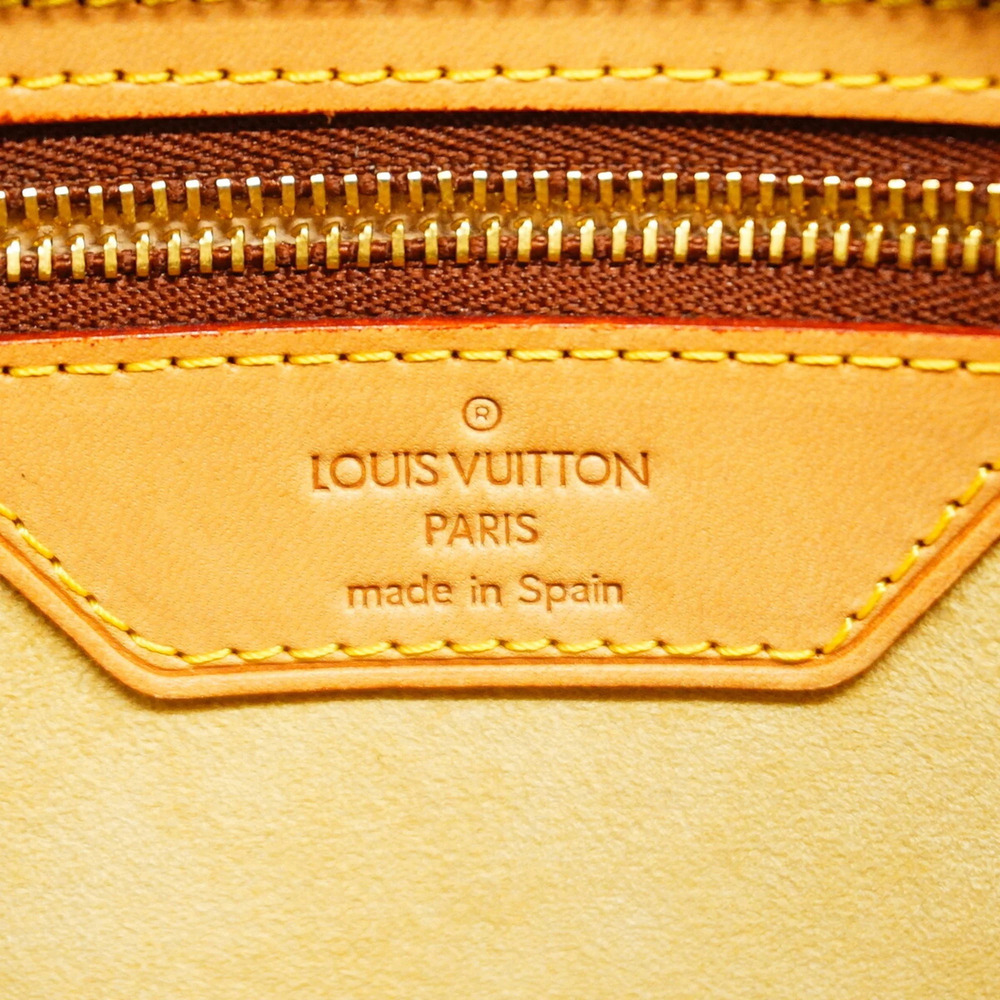 LOUIS VUITTON Authentic Brown Monogram Tote Bag - Picture 5 of 11